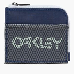 Oakley Blue and Gray Men's Wallet
